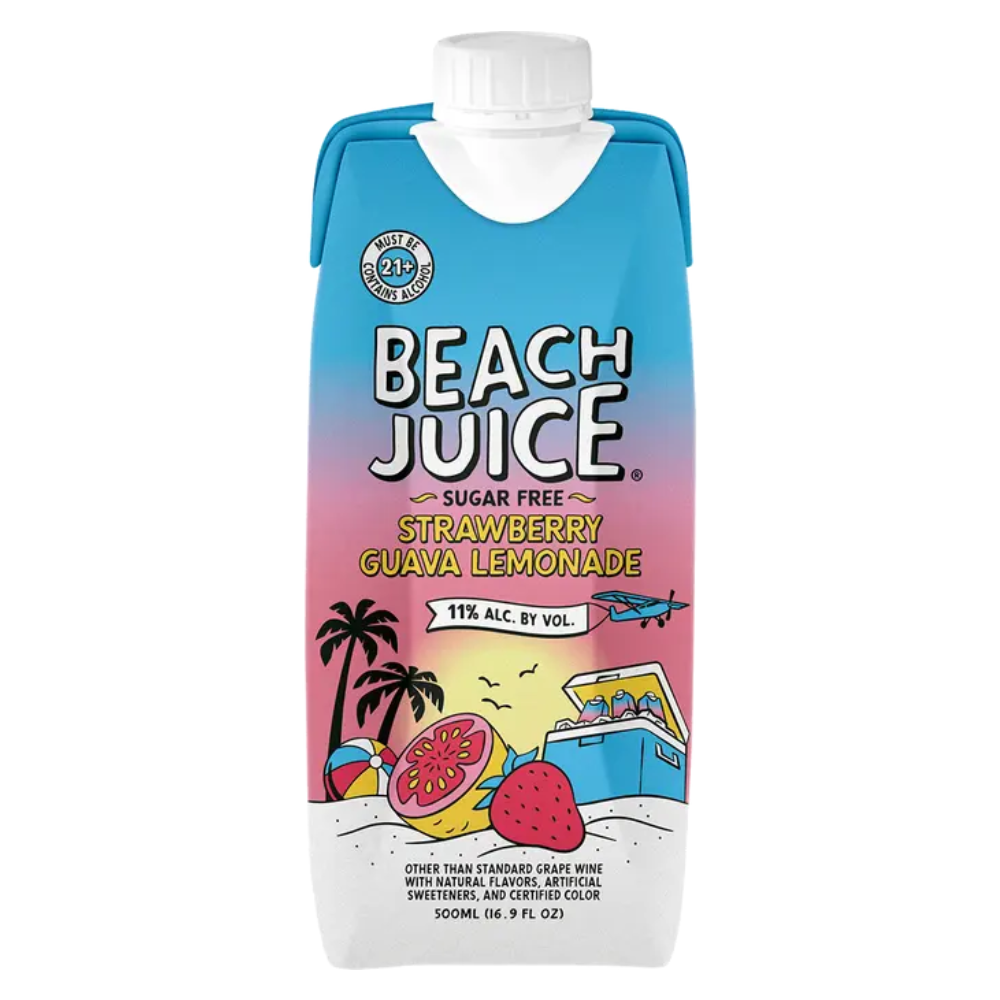 Beach Juice Strawberry Guava Lemonade 500ML