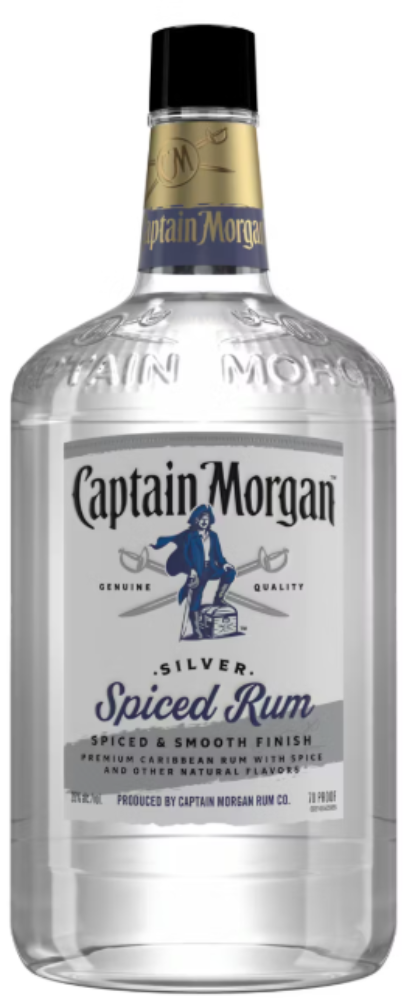 Captain Morgan Silver Sp Rum 1.75L