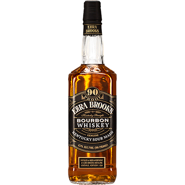 Ezra Brooks Bourbon Whiskey 750M