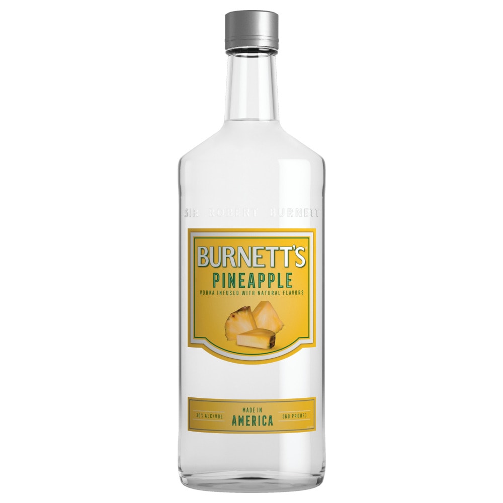 Burnetts Pineapple Vodka 750ML