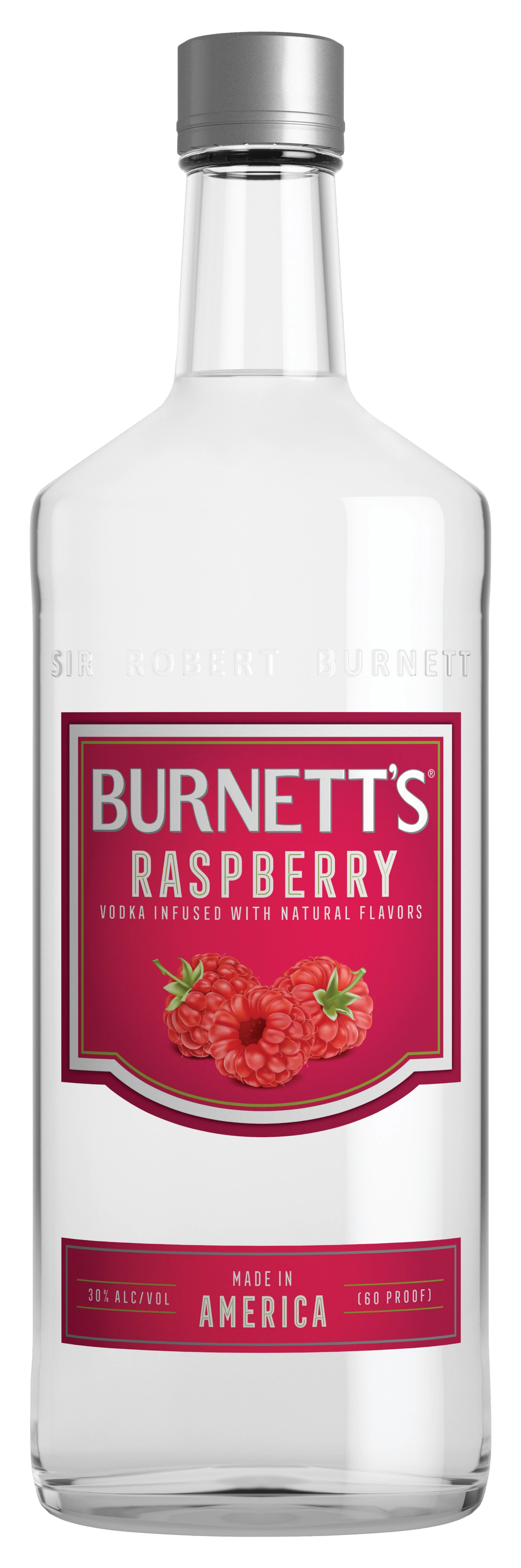 Burnetts Raspberry Vodka 750ML