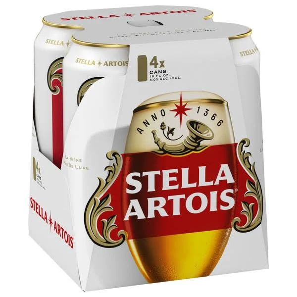 Stella Artois 16OZ 4PK